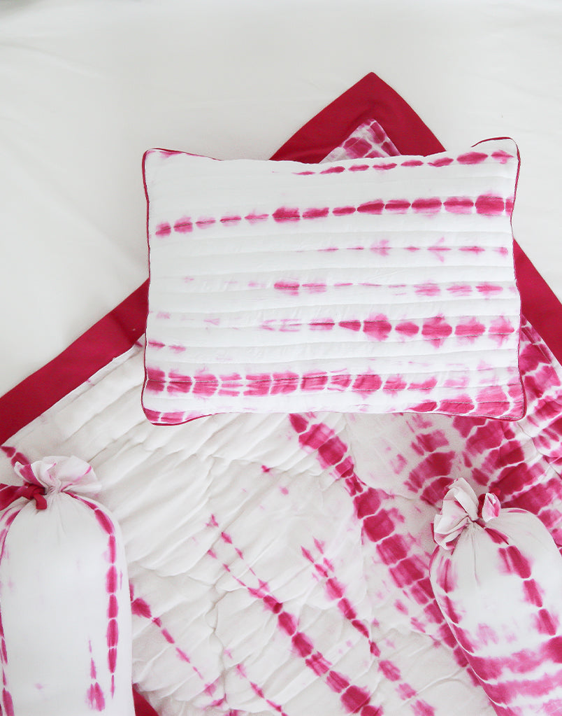 Kyoto Pink Cotton Quilt-1