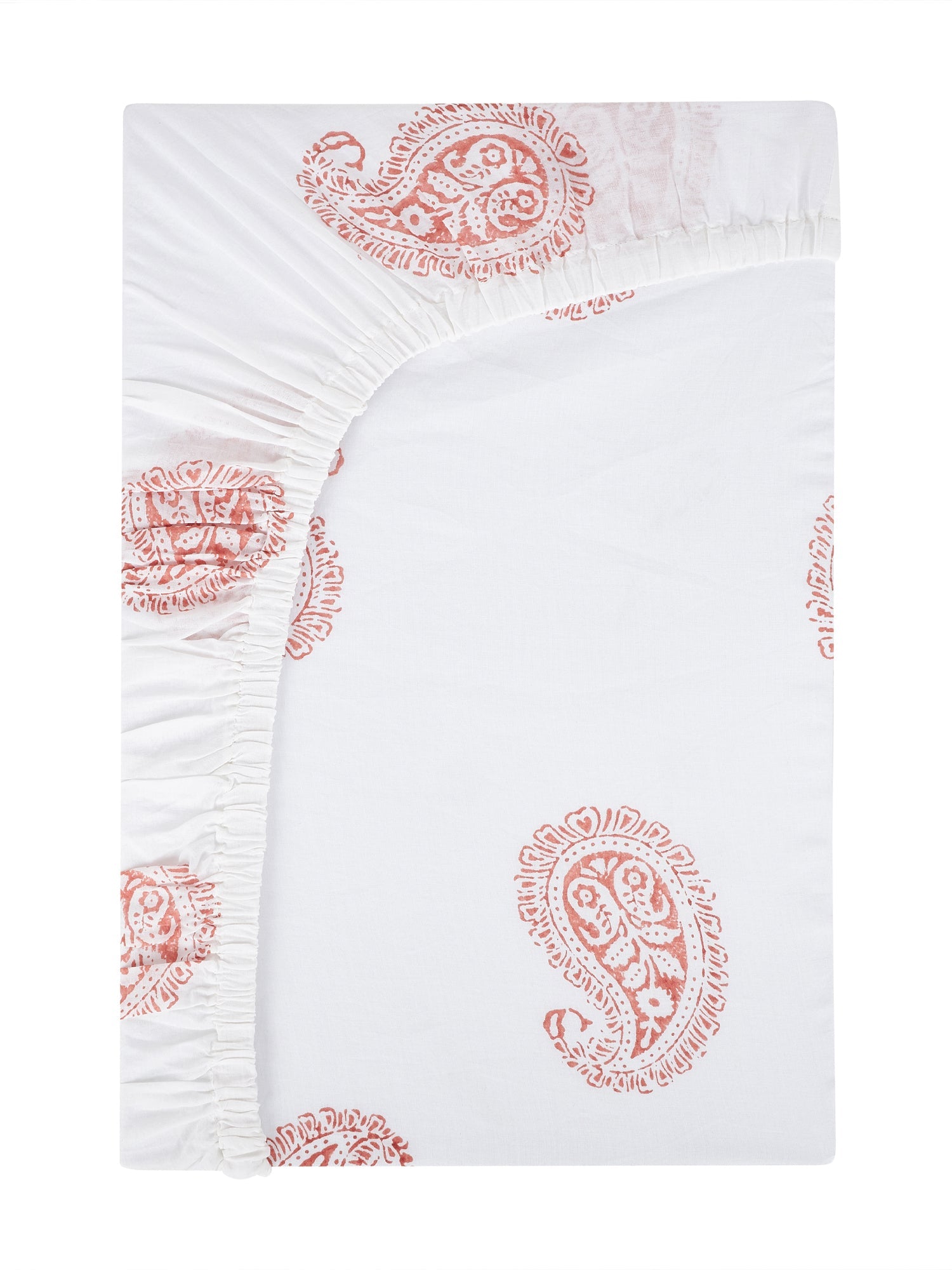 Pink City Fitted Crib Sheet-3