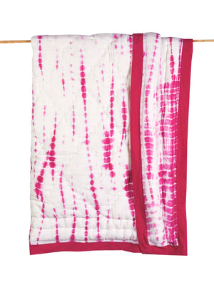 Kyoto Pink Cotton Quilt-0