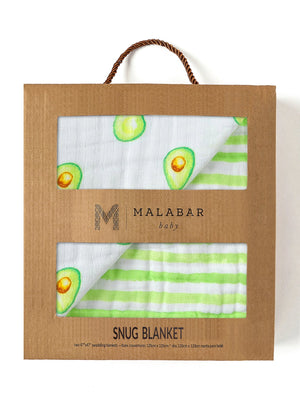 Organic Snug Blanket - Avocado-4
