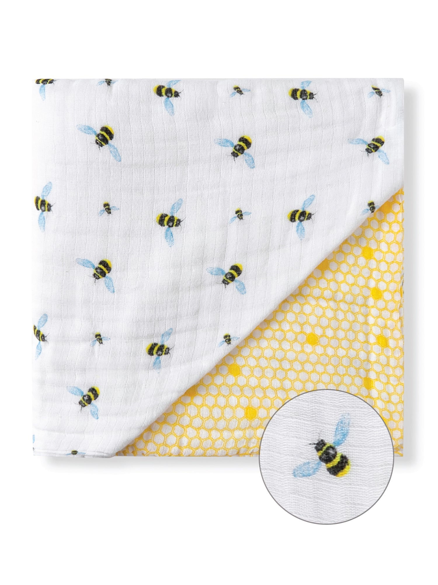 Organic Snug Blanket - Bees-0