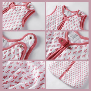 TOG 2.2 (Quilted) - Pink City Wearable Baby Sleep Bag-9