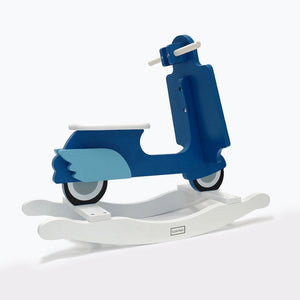 Rocking Toy Scooter Blue Love-2