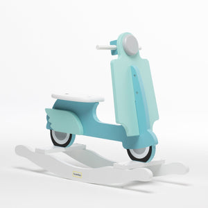 Rocking Toy Scooter Green Mint-3