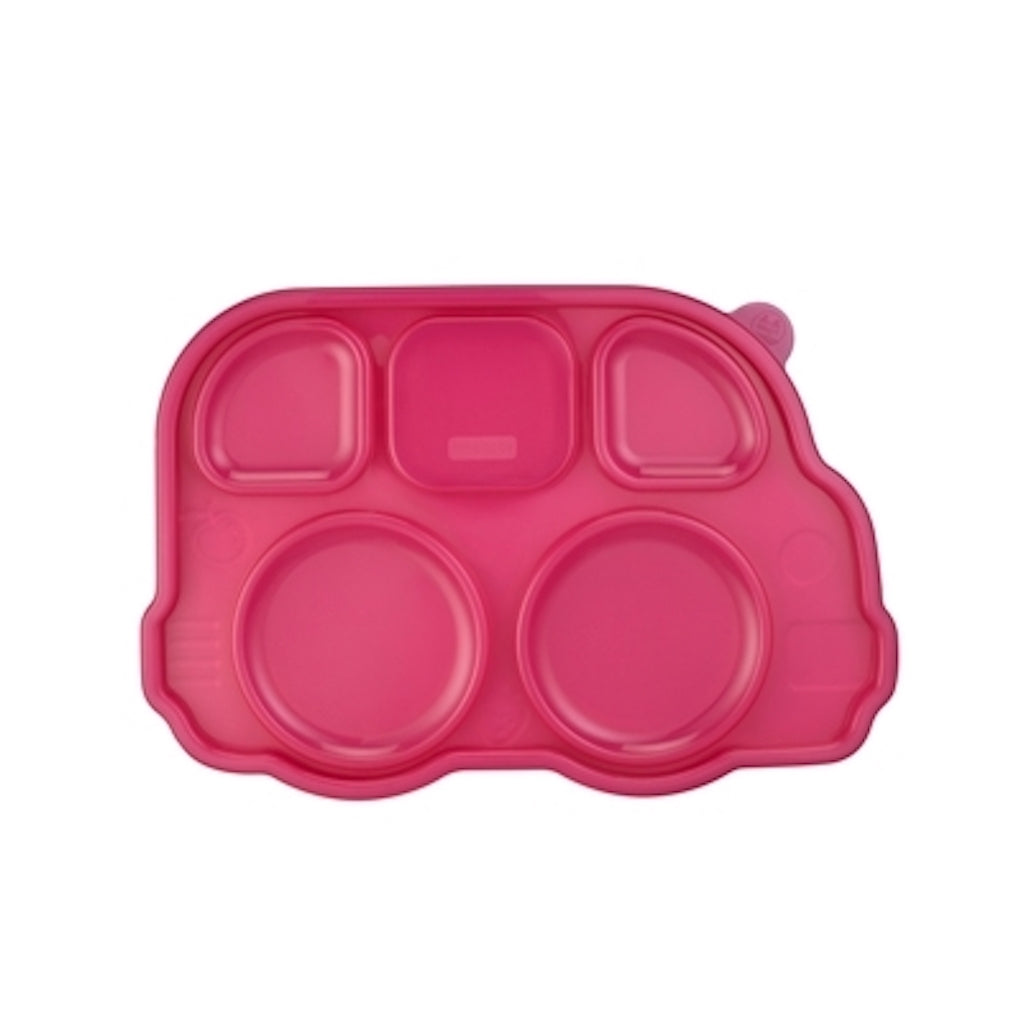 Innobaby - Din Din Smart Divided Stainless Platter Lid - Pink