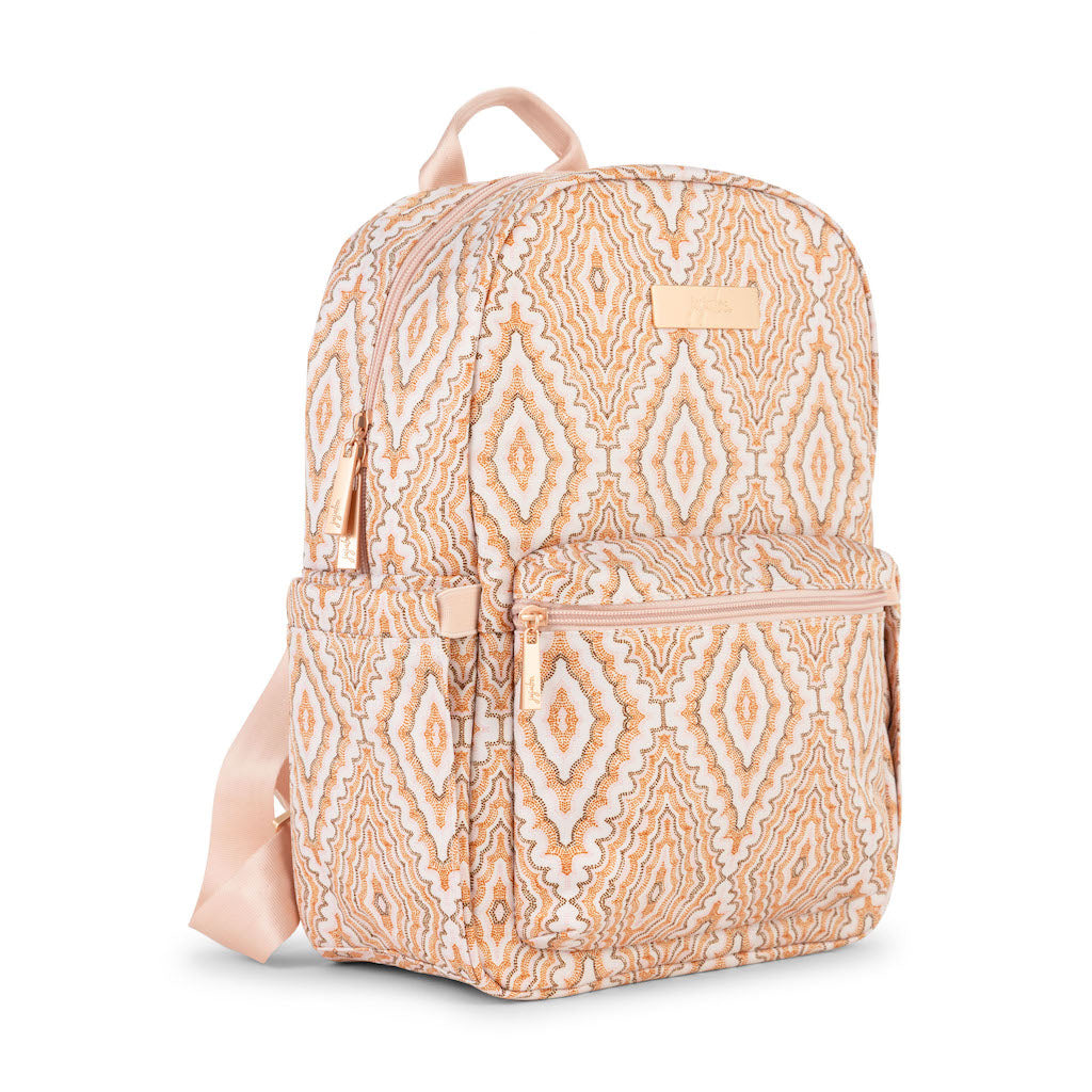 JuJuBe Midi Backpack - Dotted Diamonds - Roots Studio Collection