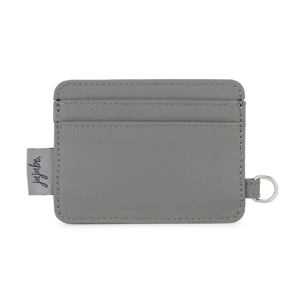 JuJuBe - Coffee Break Card Holder - Charcoal - Earth Leather Collection